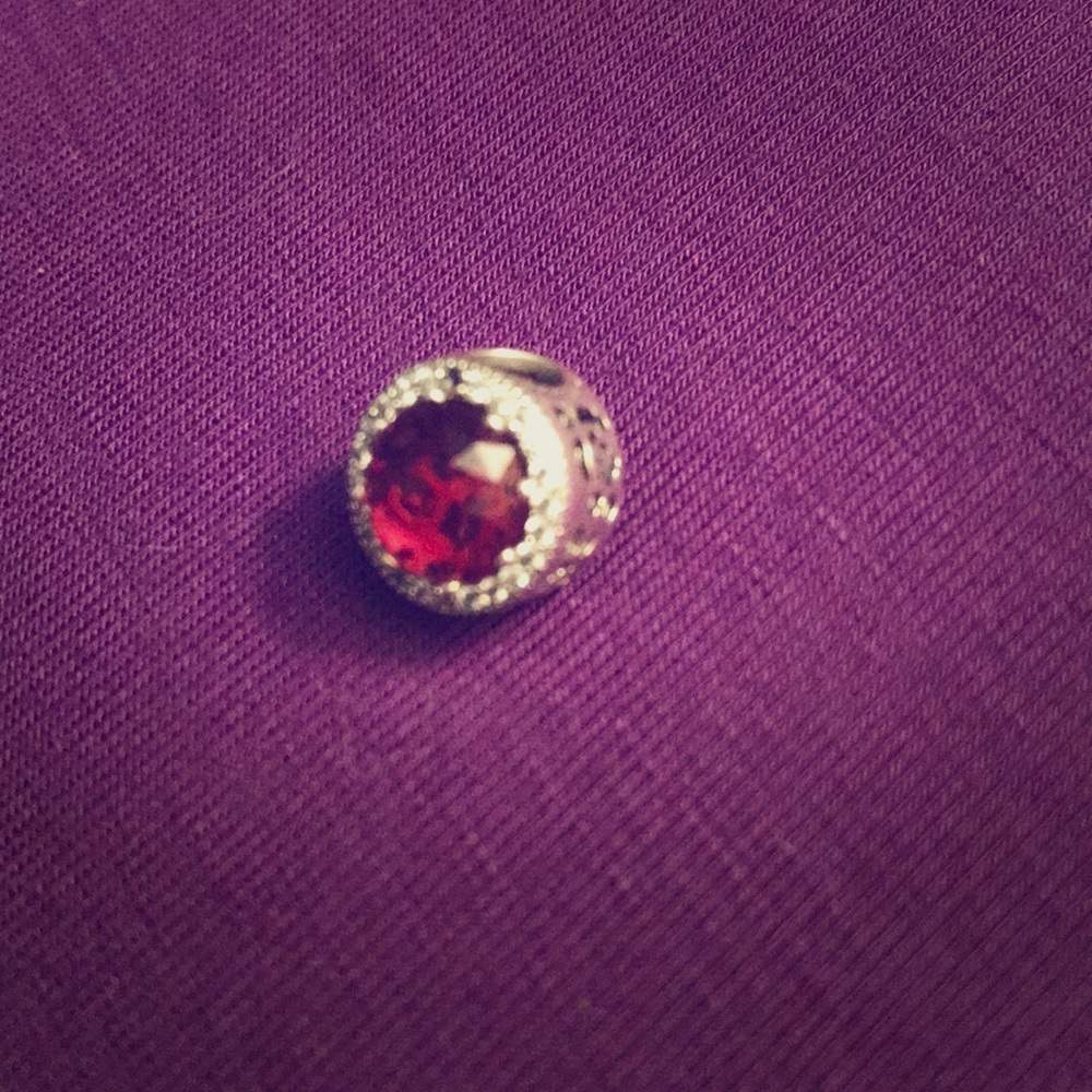 Disney Beauty & Beast Rose Pandora Charm - image 1